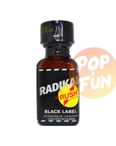 Poppers Radikal Black Label 24ml Amyl