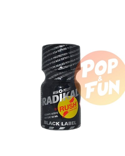 Poppers Radikal Rush Black Label 10mL Amyl