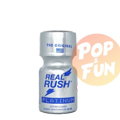 Poppers Real Rush Platinum 10ml Amyl