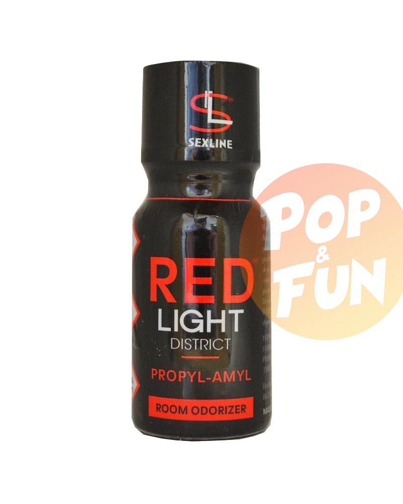 Poppers Red Light District 15ml Propyl Amyl