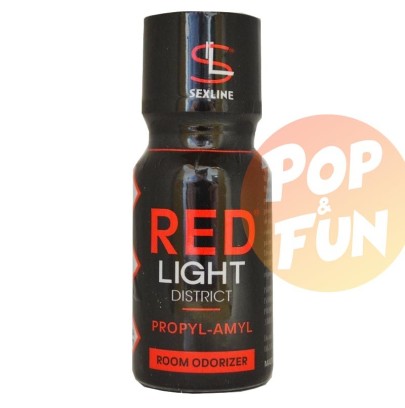 Poppers Red Light District 15ml Propyl Amyl