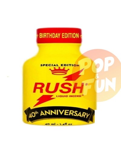 Poppers Rush 40ml - Edition anniversaire