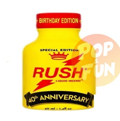 Poppers Rush 40ml - Edition anniversaire