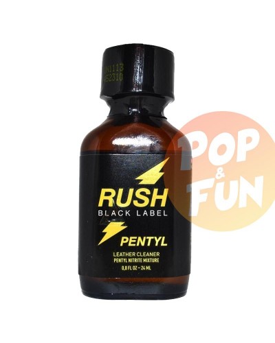 Poppers Rush Black Label Pentyle 24ml