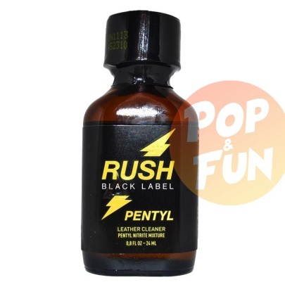 Poppers Rush Black Label Pentyle 24ml