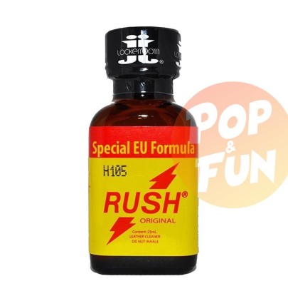 Poppers Rush Original EU Formula Pentyl 25ml Lockerroom