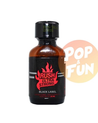 Poppers Rush Ultra Strong Black Label Pentyle 24ml