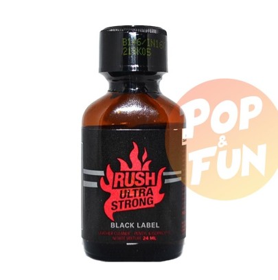 Poppers Rush Ultra Strong Black Label Pentyle 24ml