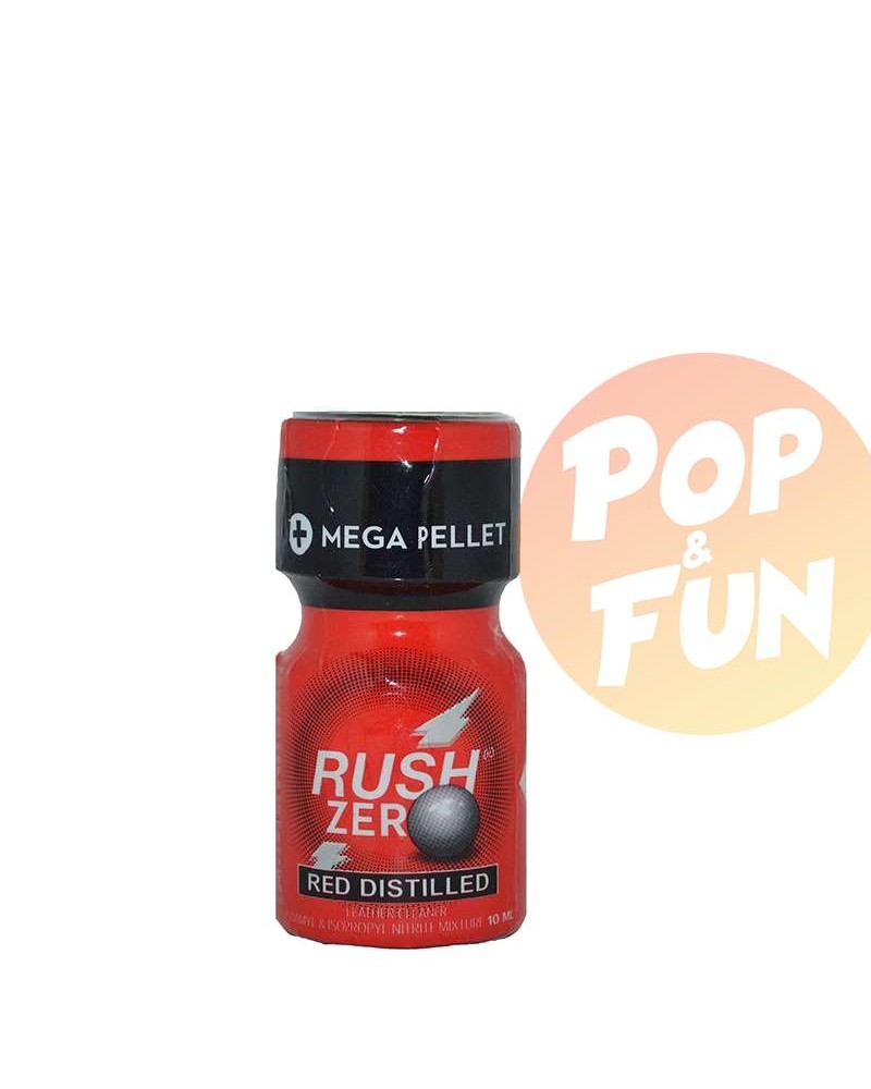 Poppers Rush Zero Red Distilled 10ml