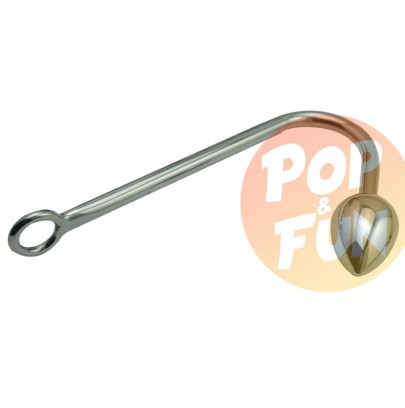 Crochet Anal avec Plug 5x3.4 cm