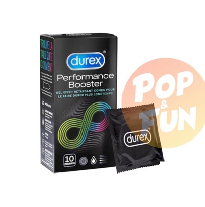 Préservatifs Durex Booster effet retardant x10