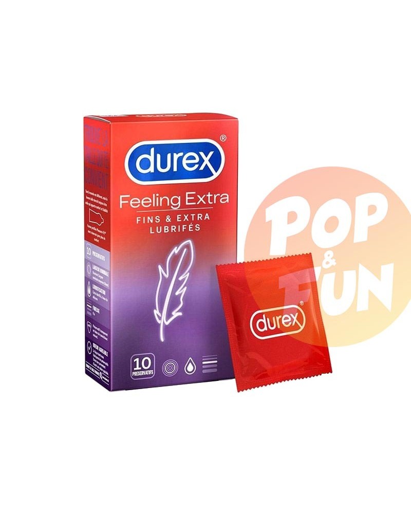 Préservatifs Durex Feeling Extra x10