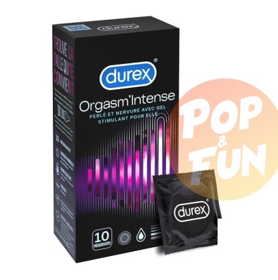 Préservatifs Durex Orgasm'Intense x10