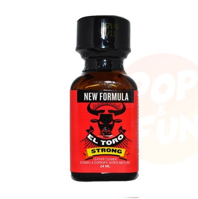Poppers El Toro Strong 24ml Propyle sur Pop and Fun