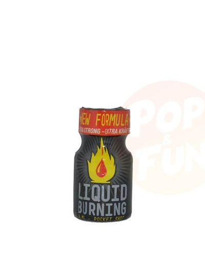 Poppers Liquid Burning 10 ml Amyl sur Pop and Fun