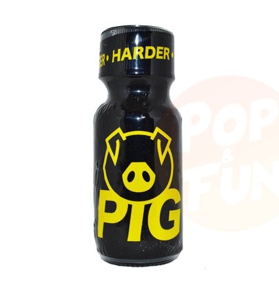Poppers Pig Yellow 25ml Propyle sur Pop and Fun