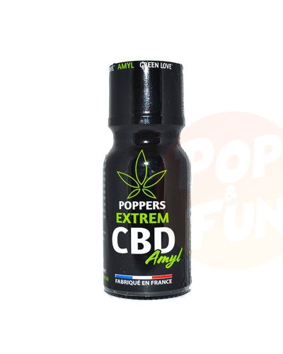 Poppers Extrem CBD Amyle 15ml sur Pop and Fun
