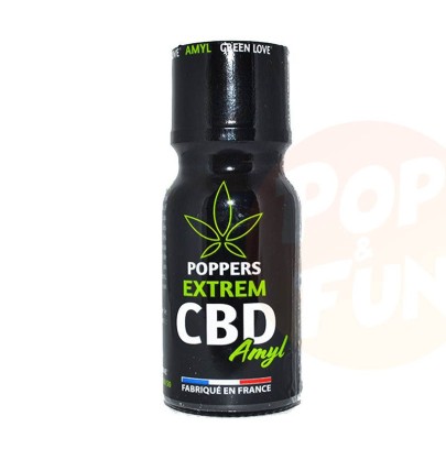 Poppers Extrem CBD Amyle 15ml sur Pop and Fun