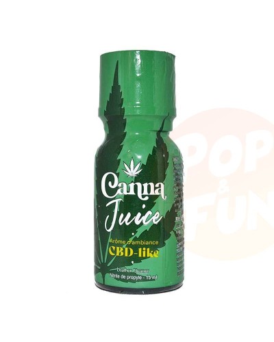 Poppers Canna Juice Propyle 15ml sur Pop and Fun