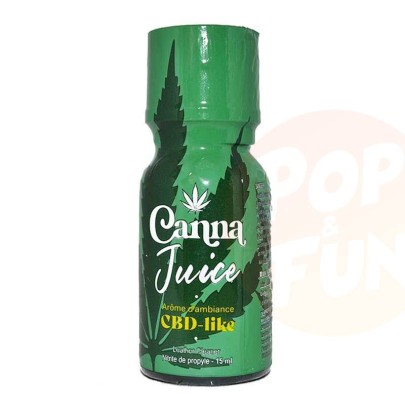 Poppers Canna Juice Propyle 15ml sur Pop and Fun