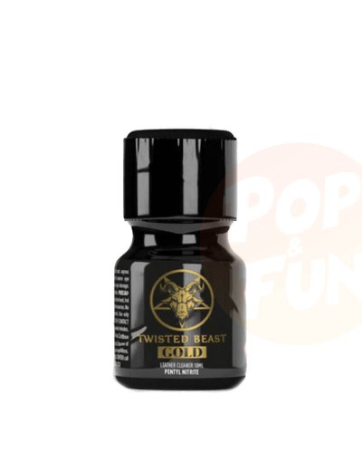 Poppers Twisted Beast Gold 10ml Pentyle sur Pop and Fun