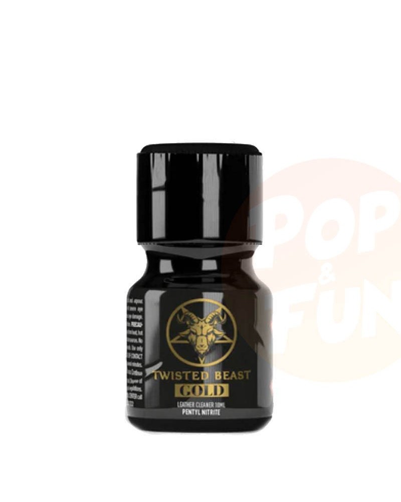 Poppers Twisted Beast Gold 10ml Pentyle sur Pop and Fun