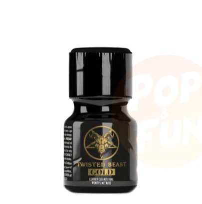 Poppers Twisted Beast Gold 10ml Pentyle sur Pop and Fun