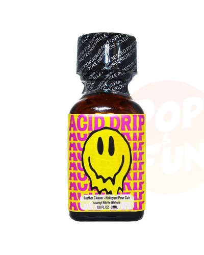 Poppers Acid Drip 24ml Amyl sur Pop and Fun