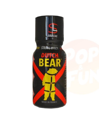 Poppers Dutch Bear Propyl Amyl 15ml sur Pop and Fun