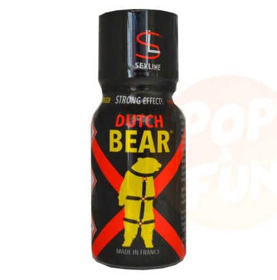Poppers Dutch Bear Propyl Amyl 15ml sur Pop and Fun