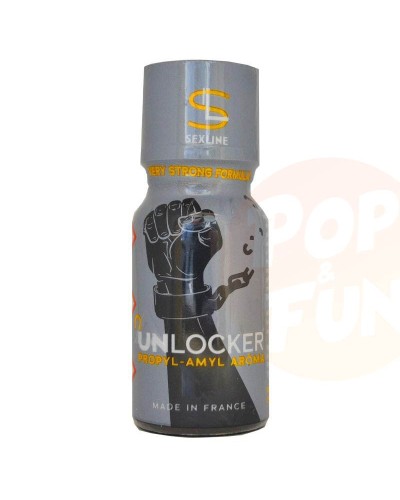 Poppers Unlocker 15ml Amyle Propyle sur Pop and Fun