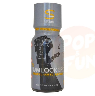 Poppers Unlocker 15ml Amyle Propyle sur Pop and Fun
