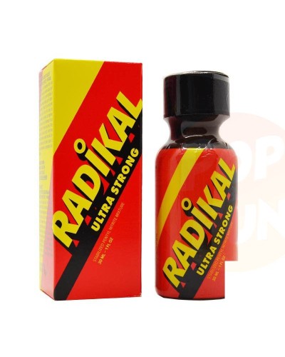 Poppers Radikal Ultra Strong 30ml Pentyl sur Pop and Fun