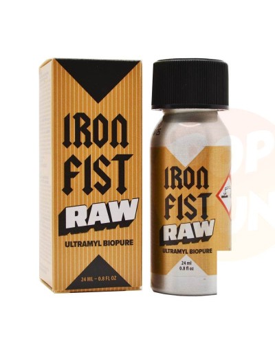 Poppers Iron Fist Raw Ultramyl Biopure 24ml sur Pop and Fun