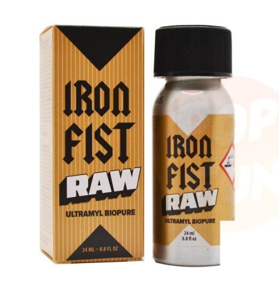 Poppers Iron Fist Raw Ultramyl Biopure 24ml sur Pop and Fun