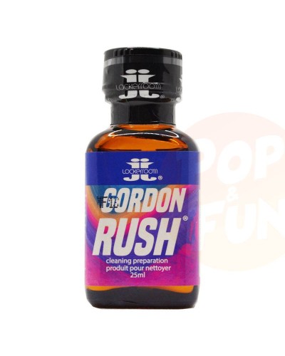 Poppers Gordon Rush 25ml Lockerroom sur Pop and Fun