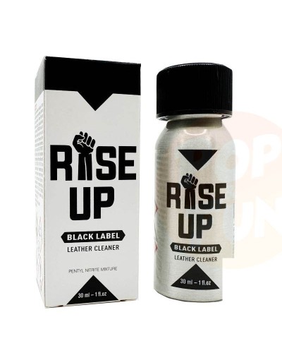 Poppers Rise Up Black Label 30ml Pentyl sur Pop and Fun