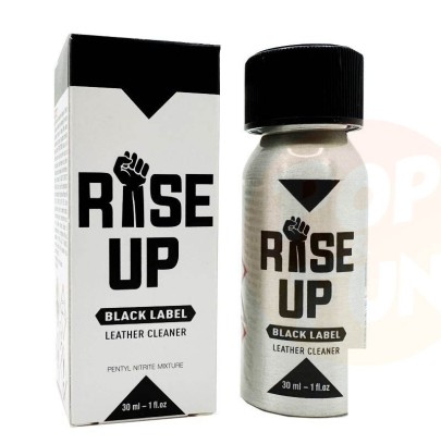 Poppers Rise Up Black Label 30ml Pentyl sur Pop and Fun