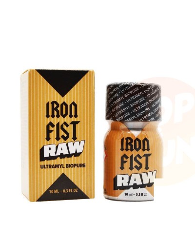 Poppers Iron Fist Raw 10ml Amyl sur Pop and Fun