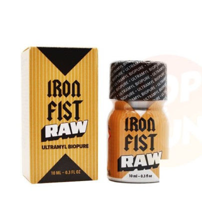 Poppers Iron Fist Raw 10ml Amyl sur Pop and Fun