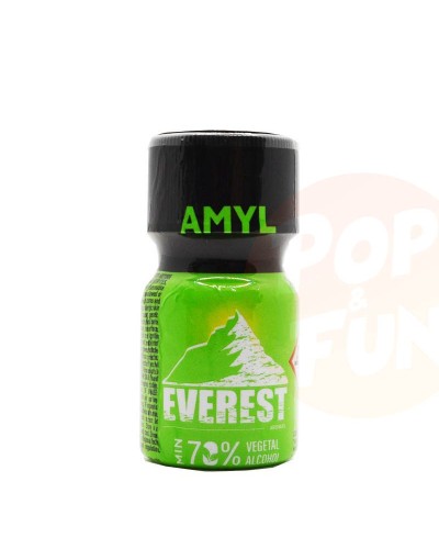 Poppers Everest 70% Alcool Vegetal 10ml Amyl sur Pop and Fun
