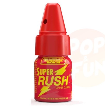 Poppers Super Rush 10ml + Embout sur Pop and Fun