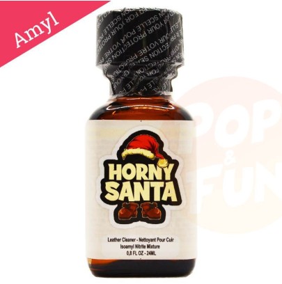 Poppers Horny Santa 24ml Amyl sur Pop and Fun