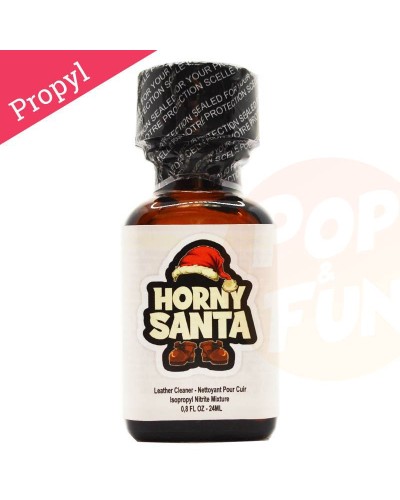 Poppers Horny Santa 24ml Propyl sur Pop and Fun