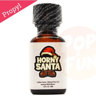 Poppers Horny Santa 24ml Propyl sur Pop and Fun