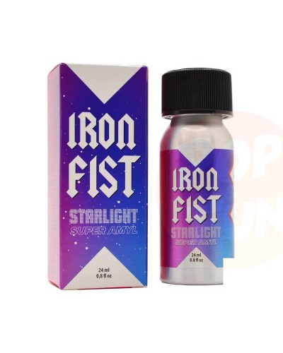 Poppers Iron Fist Starlight Super Amyl 24ml sur Pop and Fun