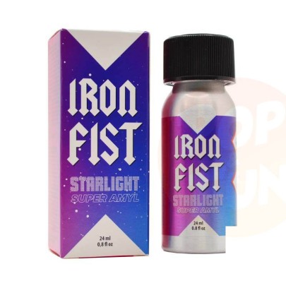 Poppers Iron Fist Starlight Super Amyl 24ml sur Pop and Fun