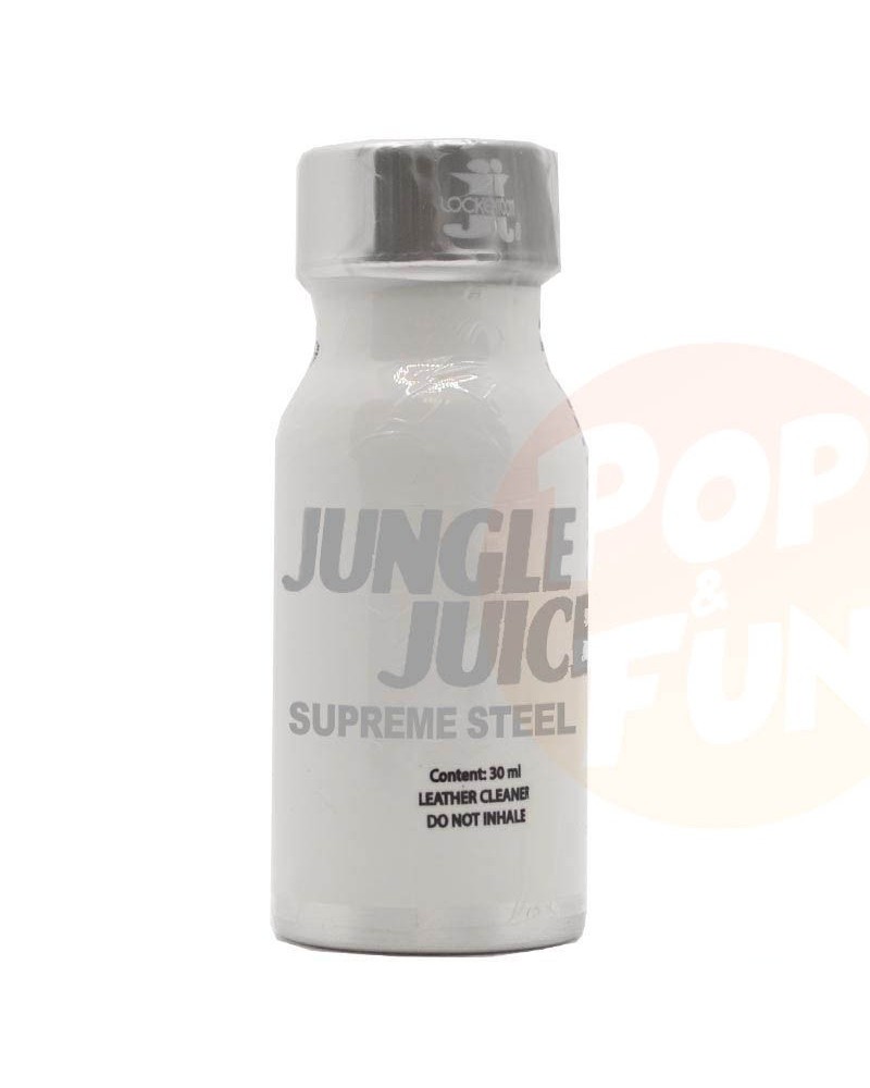 Poppers Jungle Juice Supreme Steel Pentyl 30ml Lockerroom sur Pop and Fun