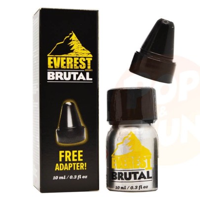 Poppers Everest Brutal Mini 10ml + Bouchon diffuseur sur Pop and Fun