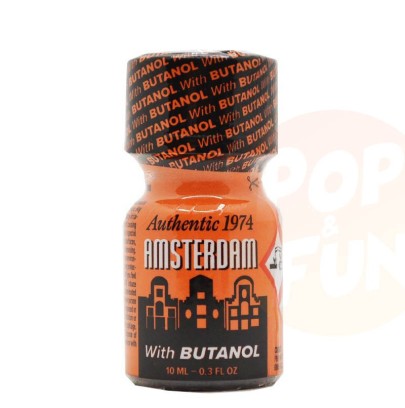 Poppers Amsterdam with Butanol 10ml Pentyl sur Pop and Fun